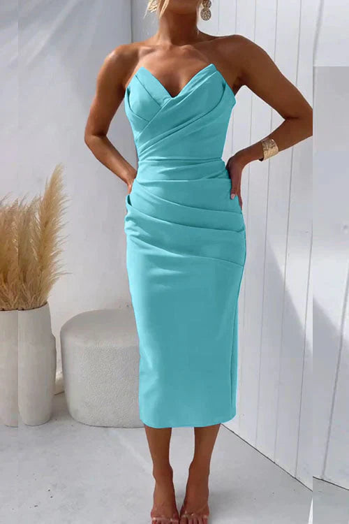 Nur | Backless Midi Dress
