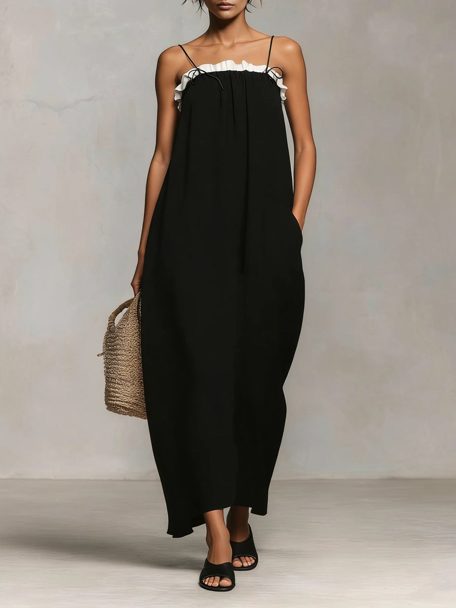 Mirelle | Color block Maxi Dress