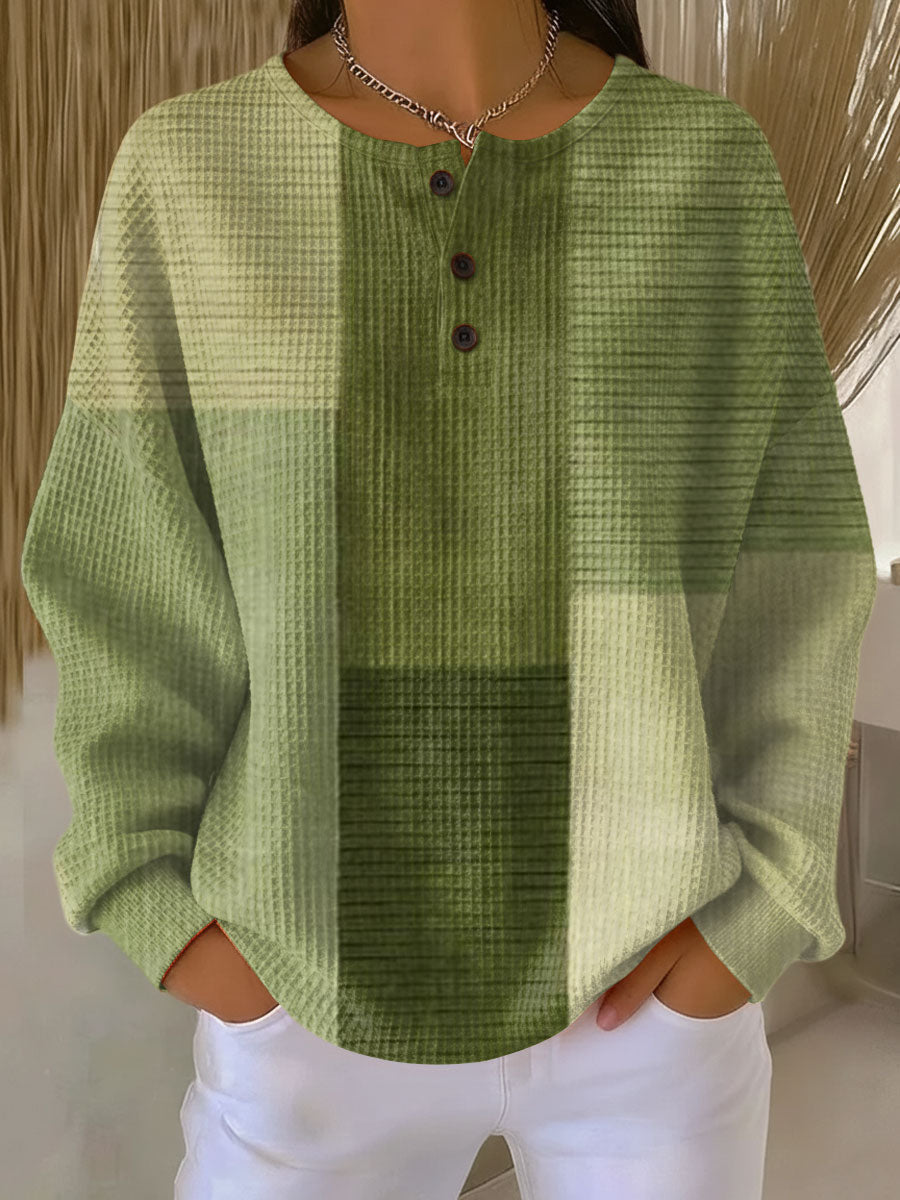 Nora | Soft Waffle-Knit Sweater