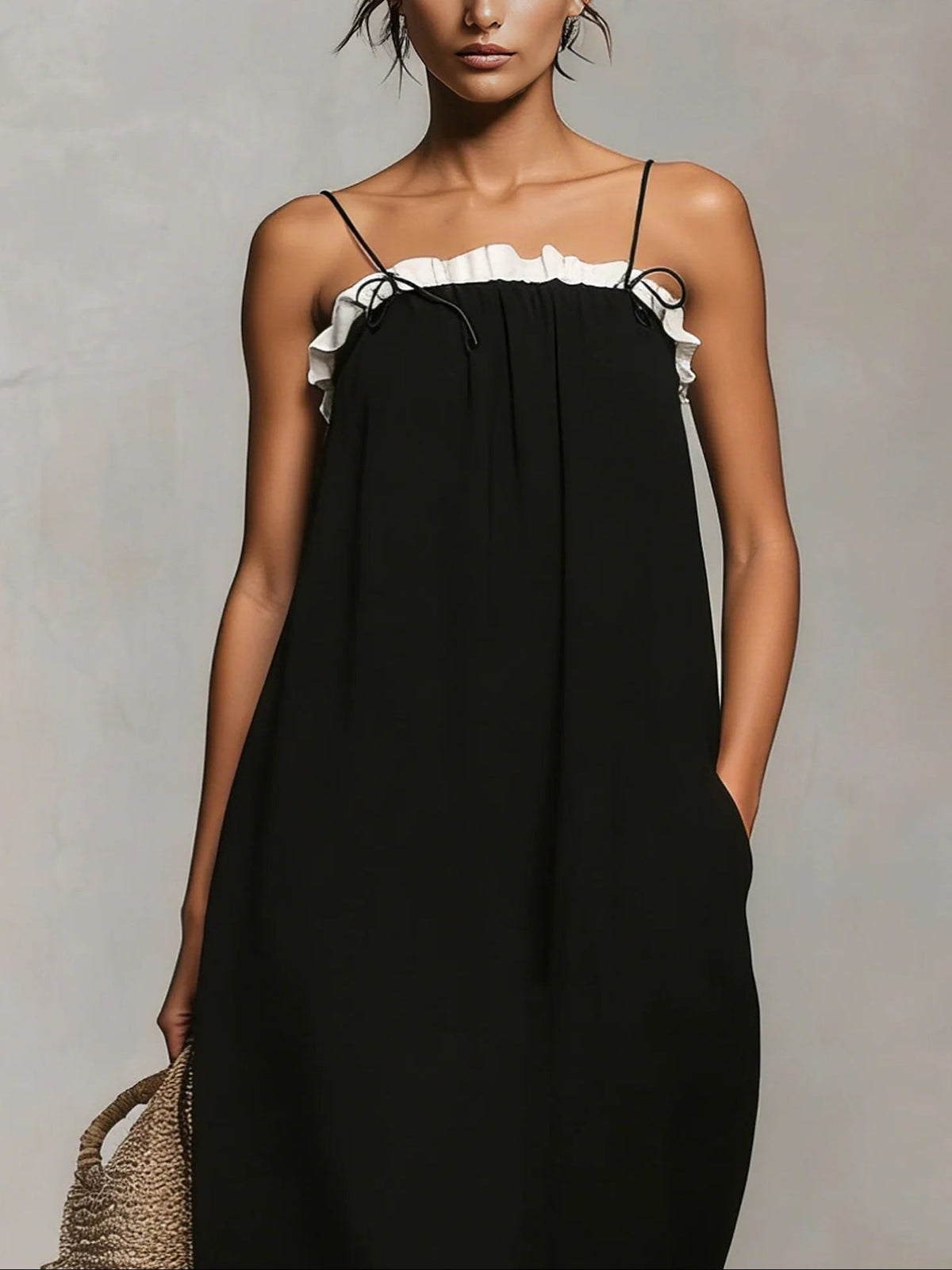 Mirelle | Color block Maxi Dress