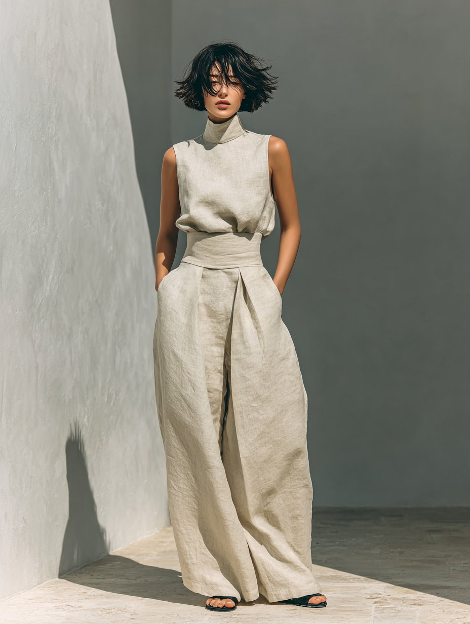 Maria | Elegant Wide-Leg Set
