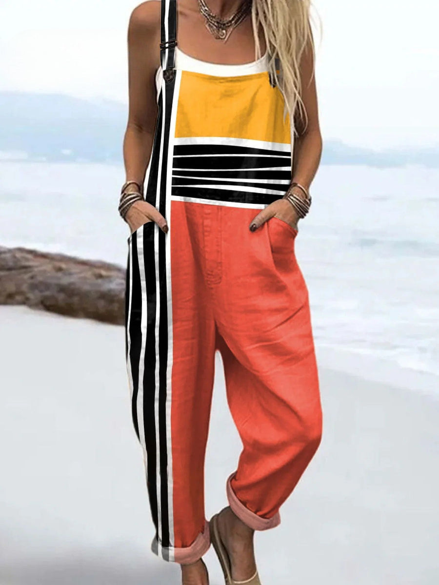 Skye | Retro Pop Jumpsuit