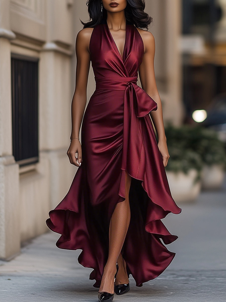 Valentina | Halter Evening Gown