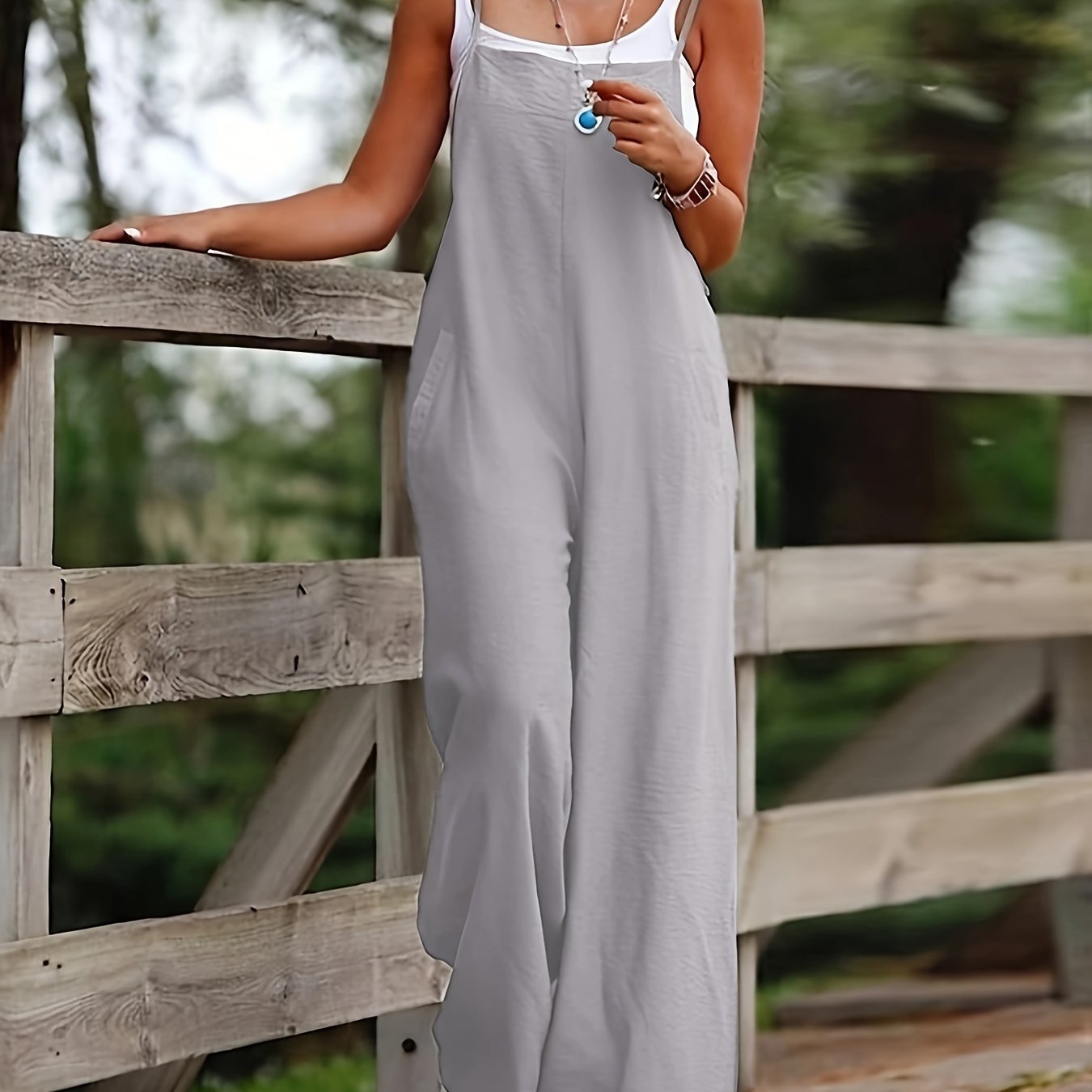 Eva | Sleeveless Jumpsuit