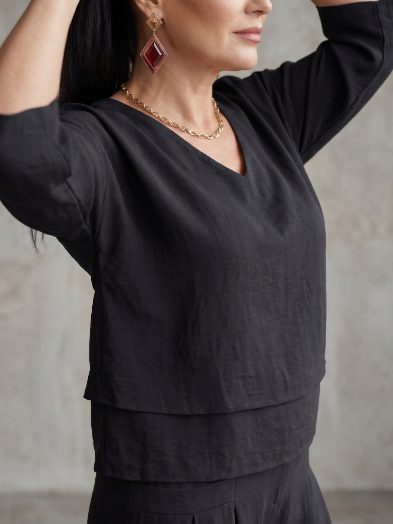 River | Layered Wide-Leg Set