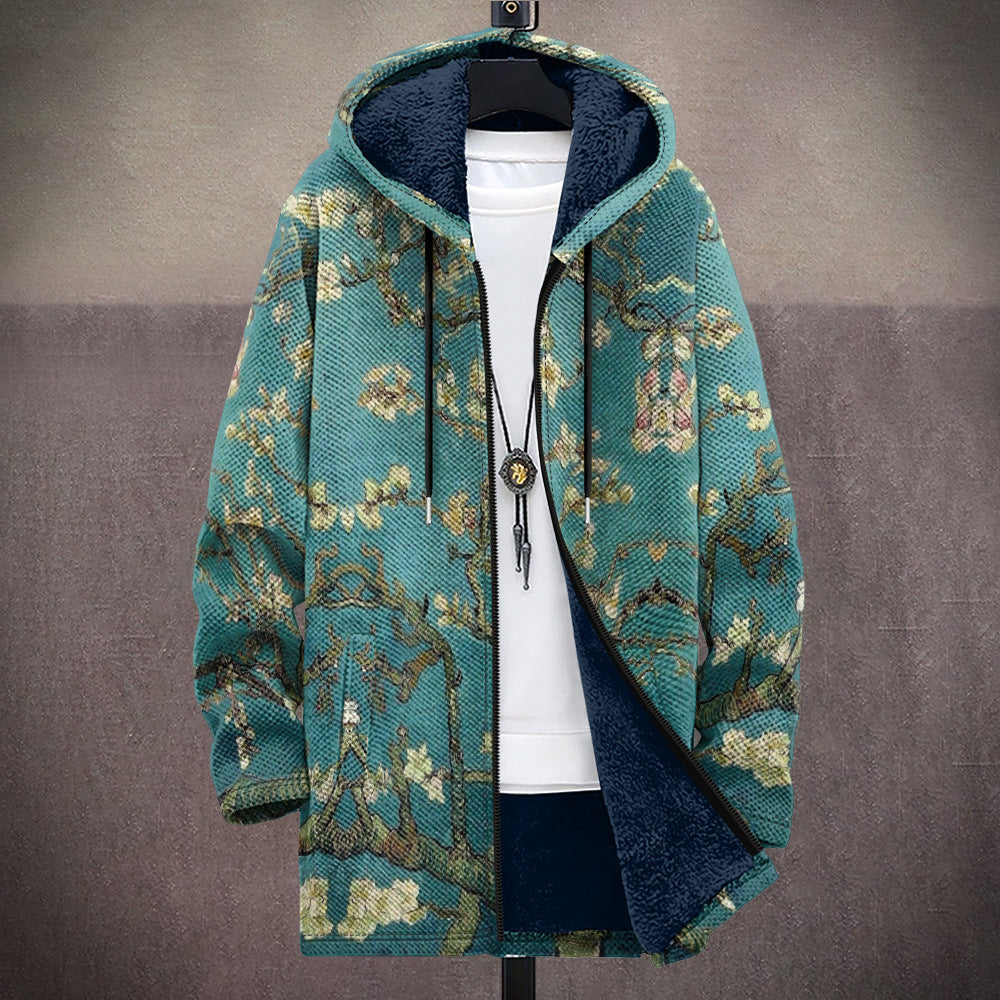 Sadie art-inspired hoodie for women with bold statement print