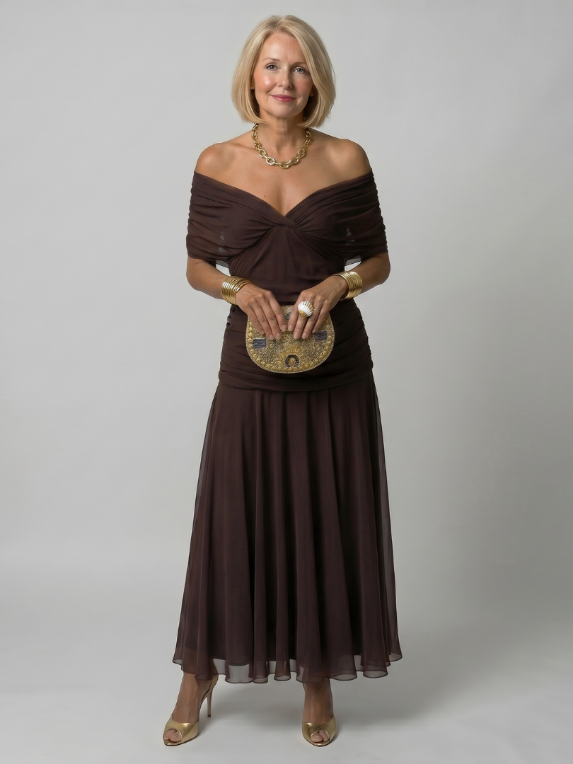 Olivia | Flow Midi Dress
