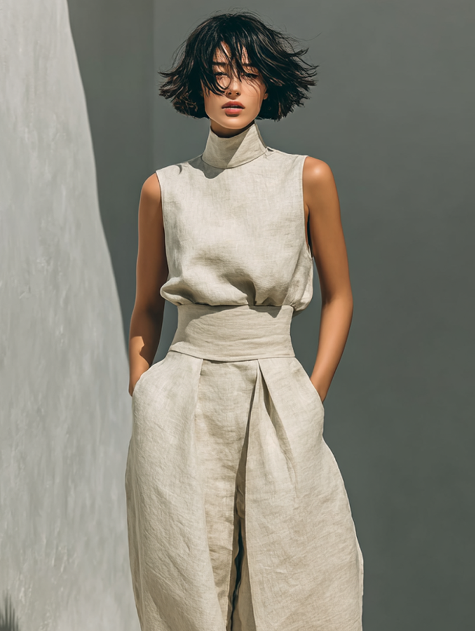 Maria | Elegant Wide-Leg Set