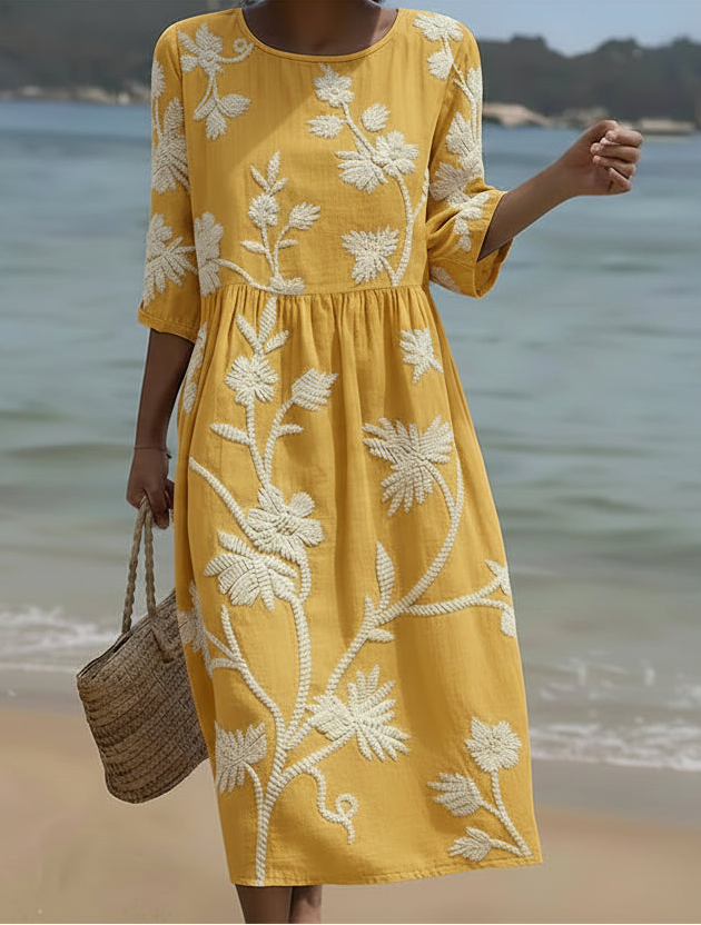 Scarlett | Sunlit Floral Dress