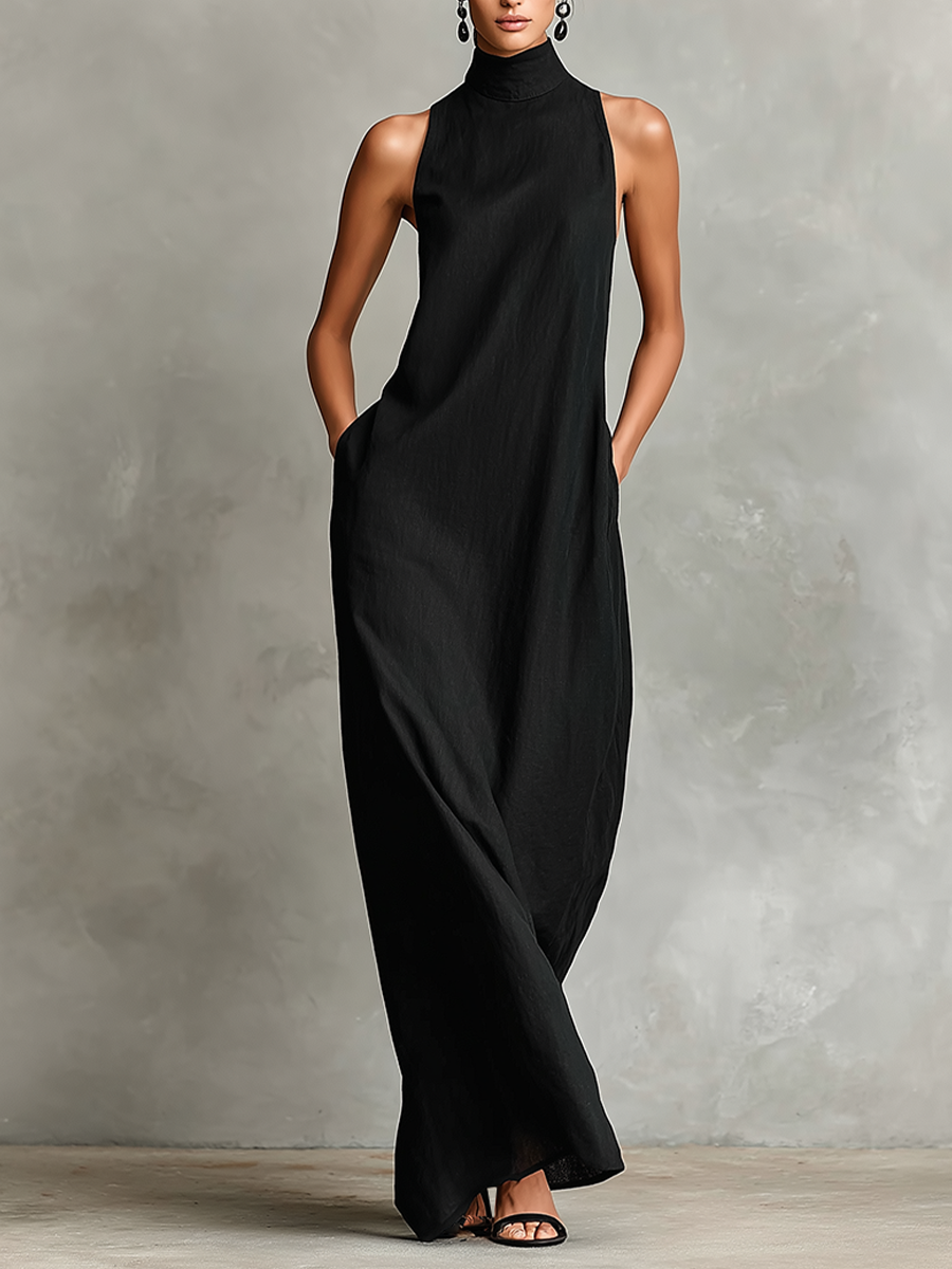 Natalie | High Neck Dress