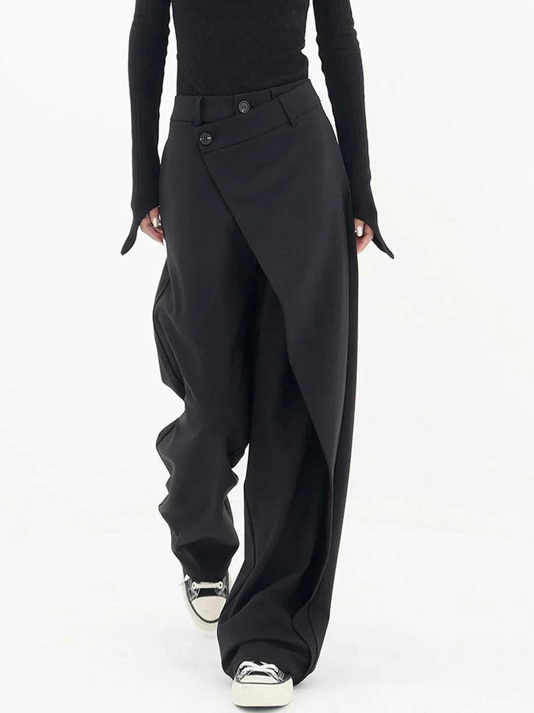 Claire | Relaxed Asymmetrical Trousers