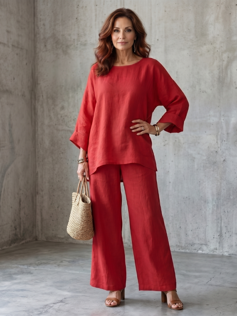Prue | Relaxed Pants Set