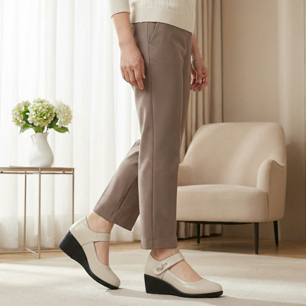 Lydia | Elegant Mid-Heel Comfort Heels