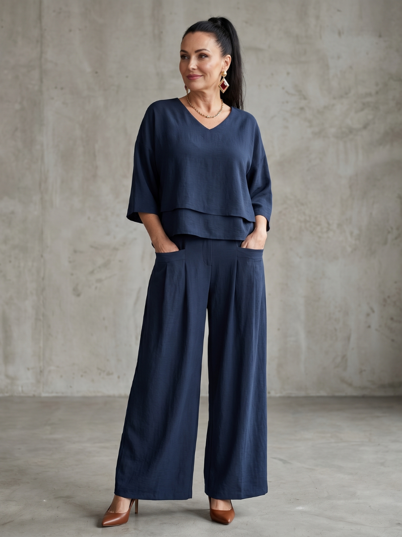 River | Layered Wide-Leg Set