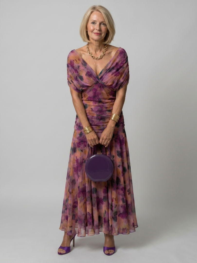 Olivia | Flow Midi Dress