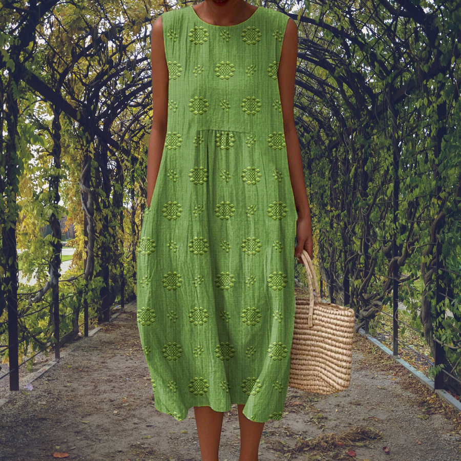 Aikaterini | Elegant Sleeveless Dress