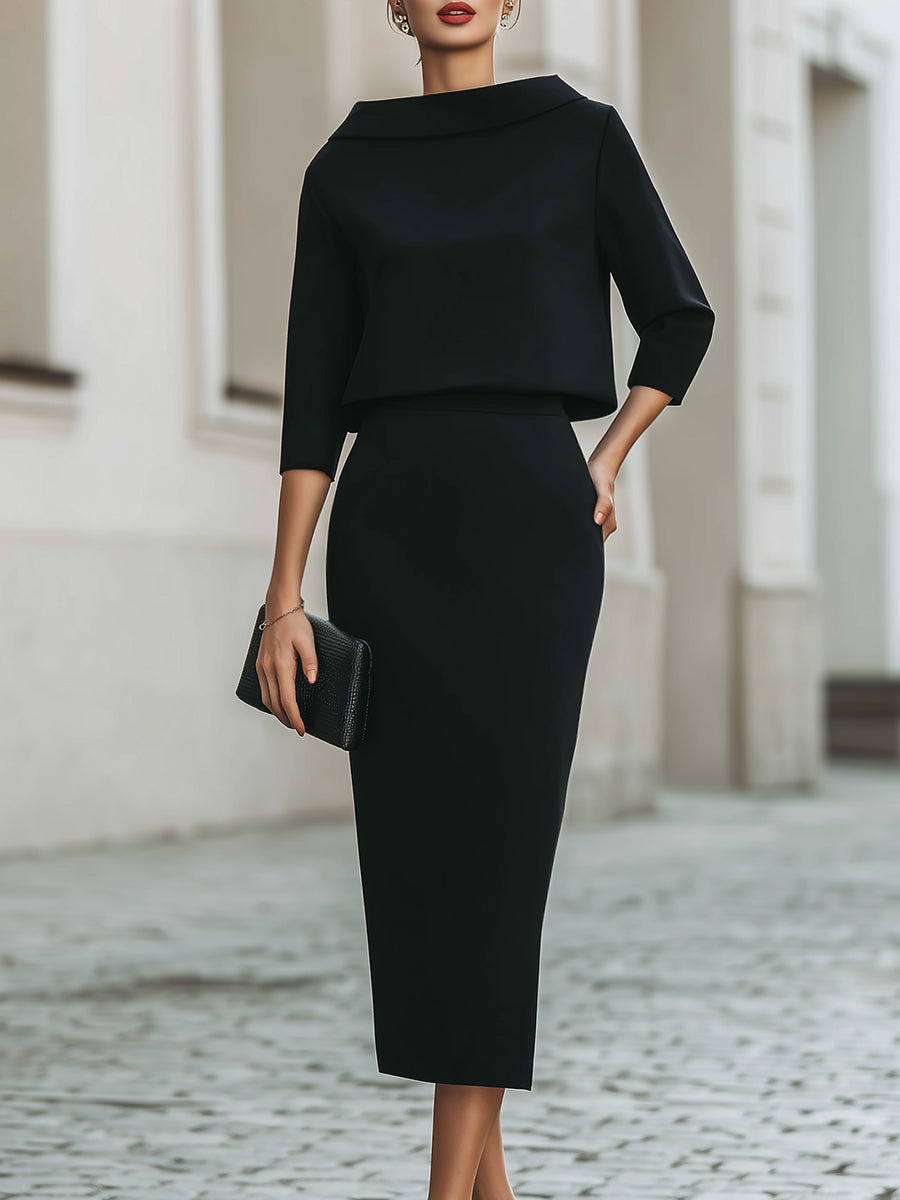 Camille | Midi Skirt Set