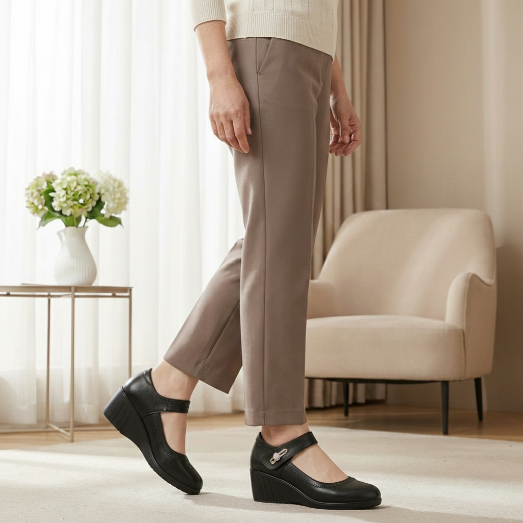 Lydia | Elegant Mid-Heel Comfort Heels