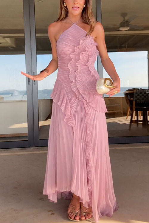 Harper | Halter Maxi Dress