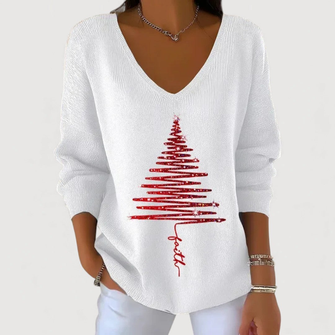 FAYE – CHRISTMAS TOP