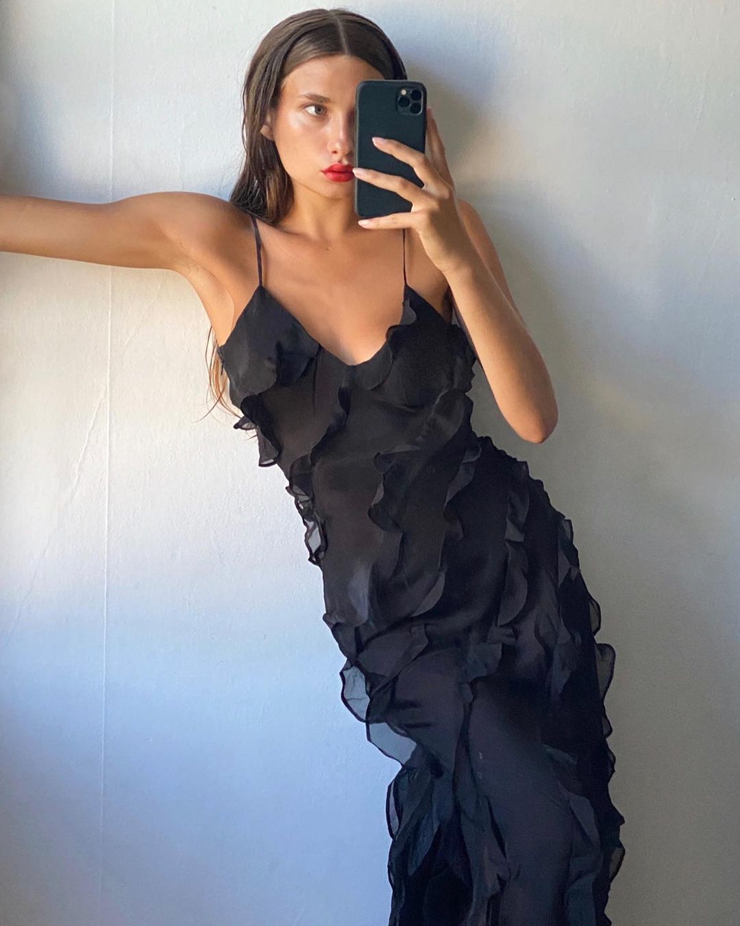Eila | Ruffled Maxi Dress