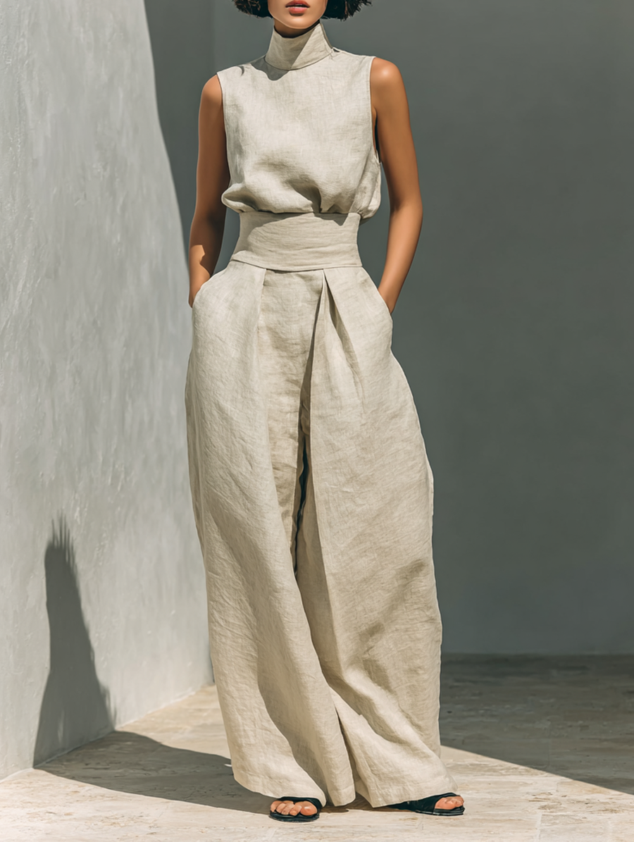 Maria | Elegant Wide-Leg Set