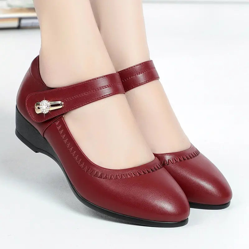 Lydia | Elegant Mid-Heel Comfort Heels