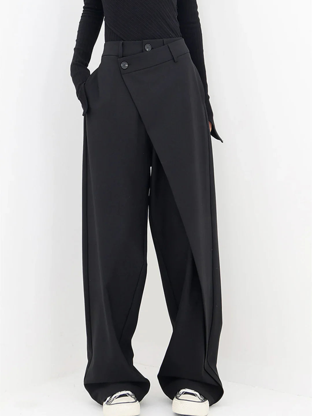 Claire | Relaxed Asymmetrical Trousers