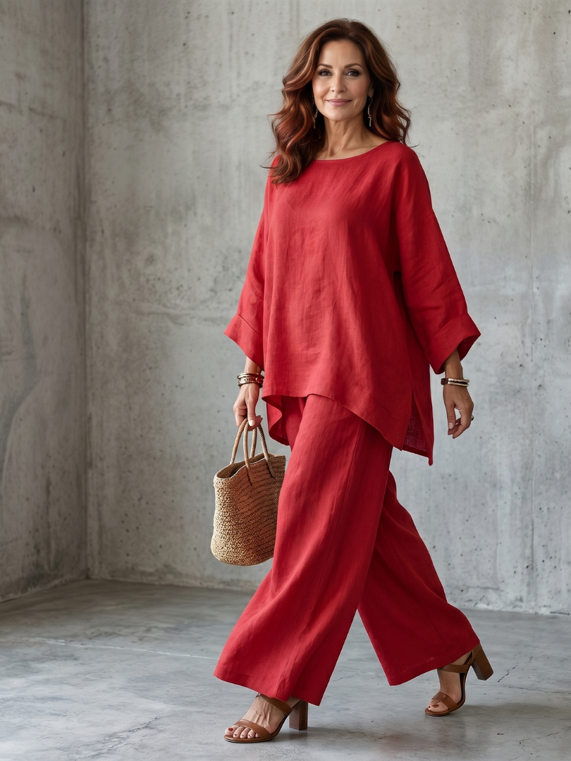 Prue | Relaxed Pants Set