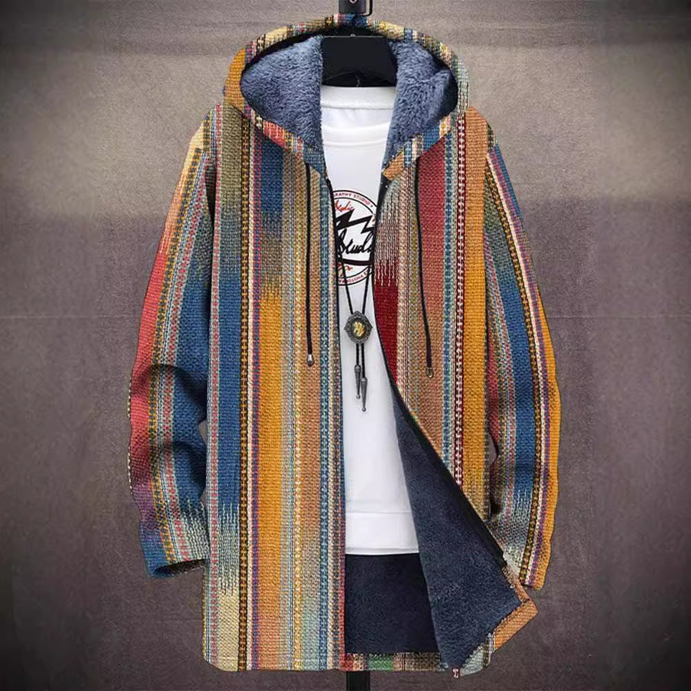 Adeline art-inspired hoodie with a bold artistic print for women