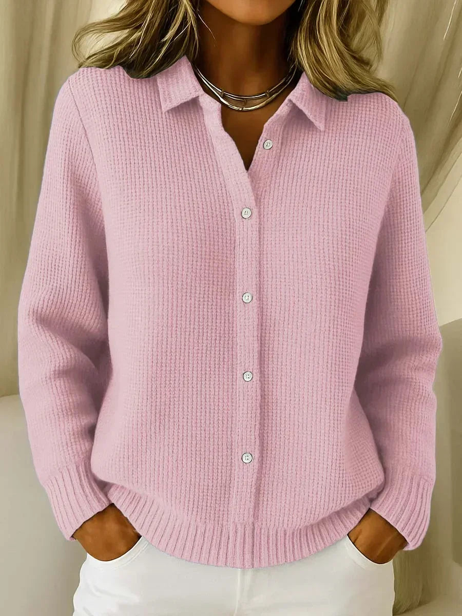 Katrina™ | Women's Textured Knit Button Cardigan