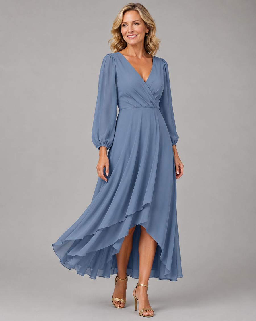 Mia | Elegant V-Neck Dress
