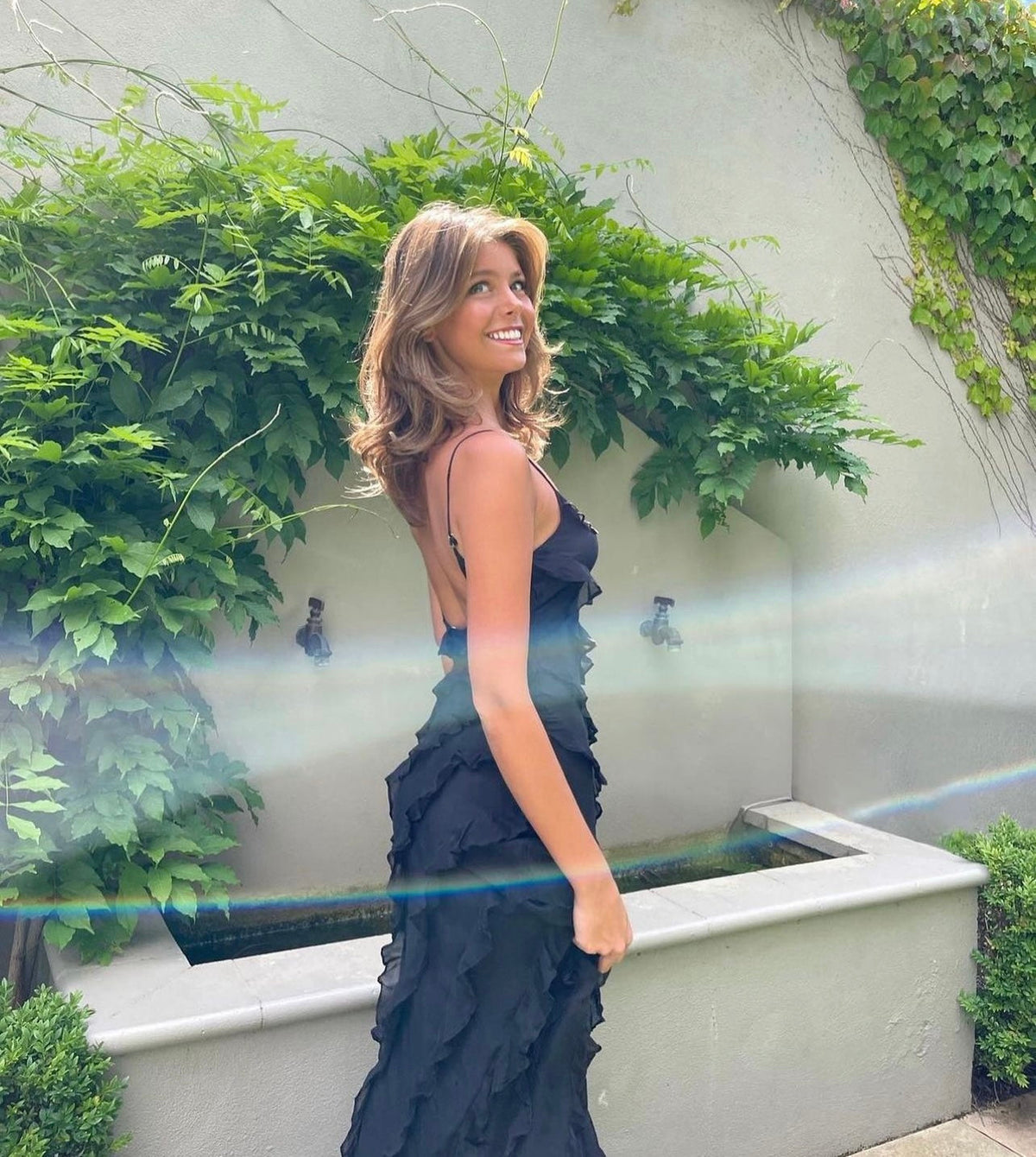 Eila | Ruffled Maxi Dress