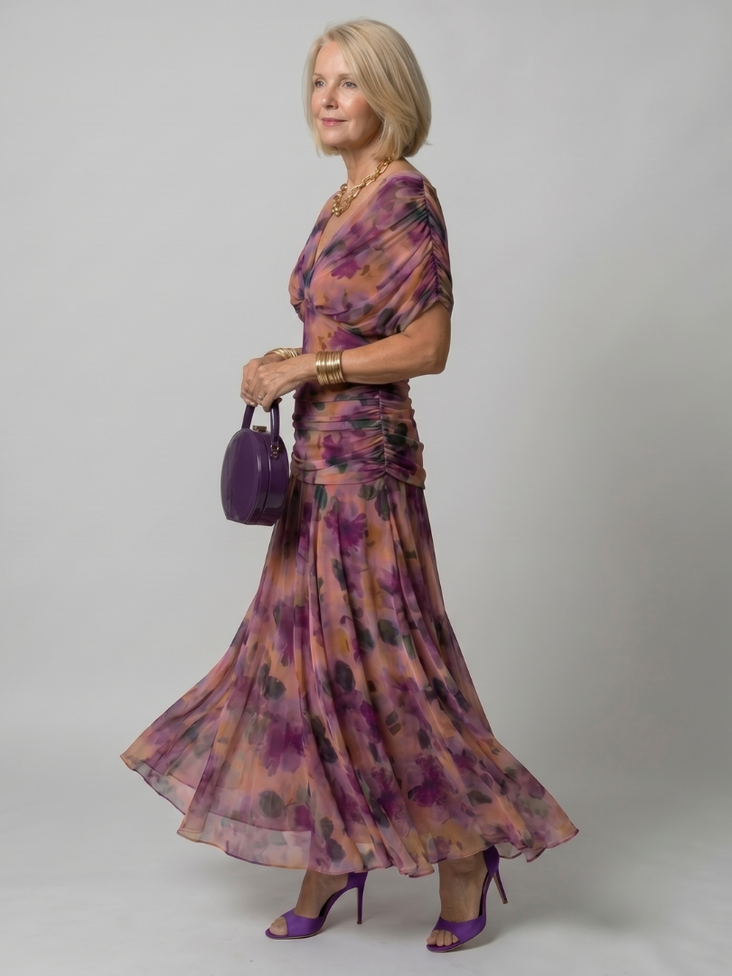 Olivia | Flow Midi Dress