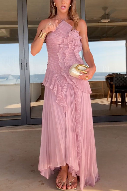 Harper | Halter Maxi Dress
