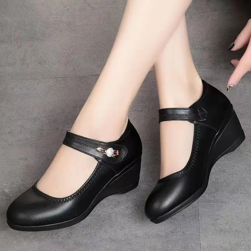 Lydia | Elegant Mid-Heel Comfort Heels