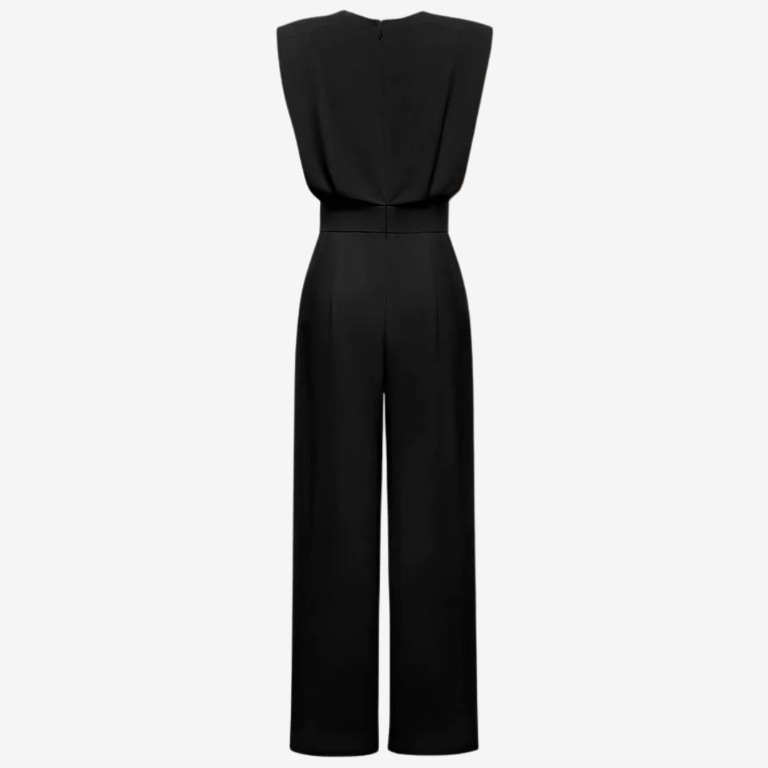 Aria | Defined Waist Jumpsuit