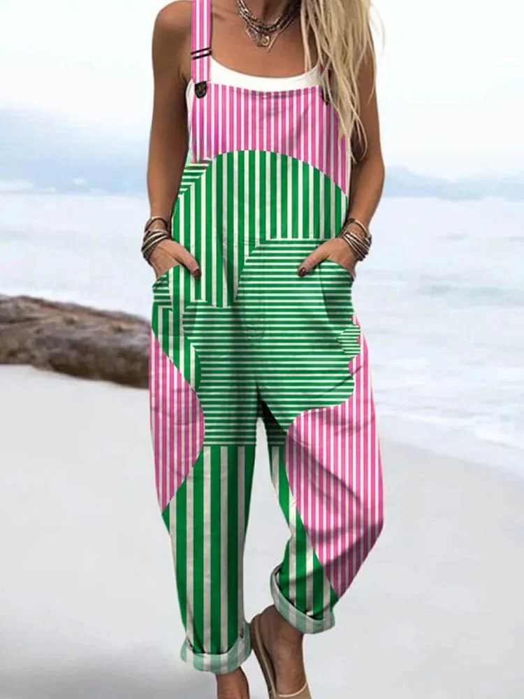 Aria | Abstract Art Jumpsuit