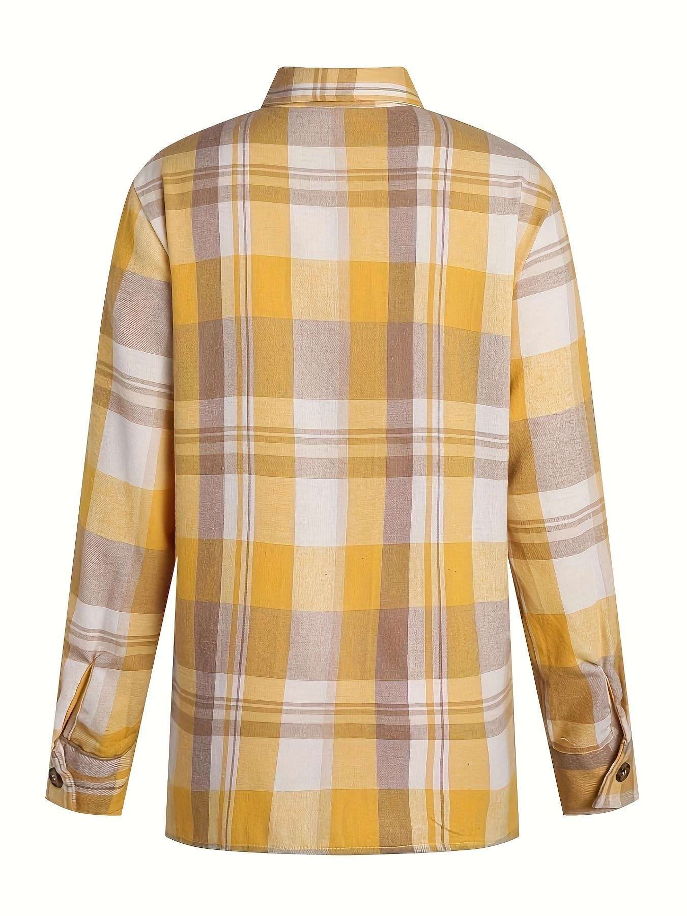 Hannah | Relaxed Long-Sleeve Plaid Shirt