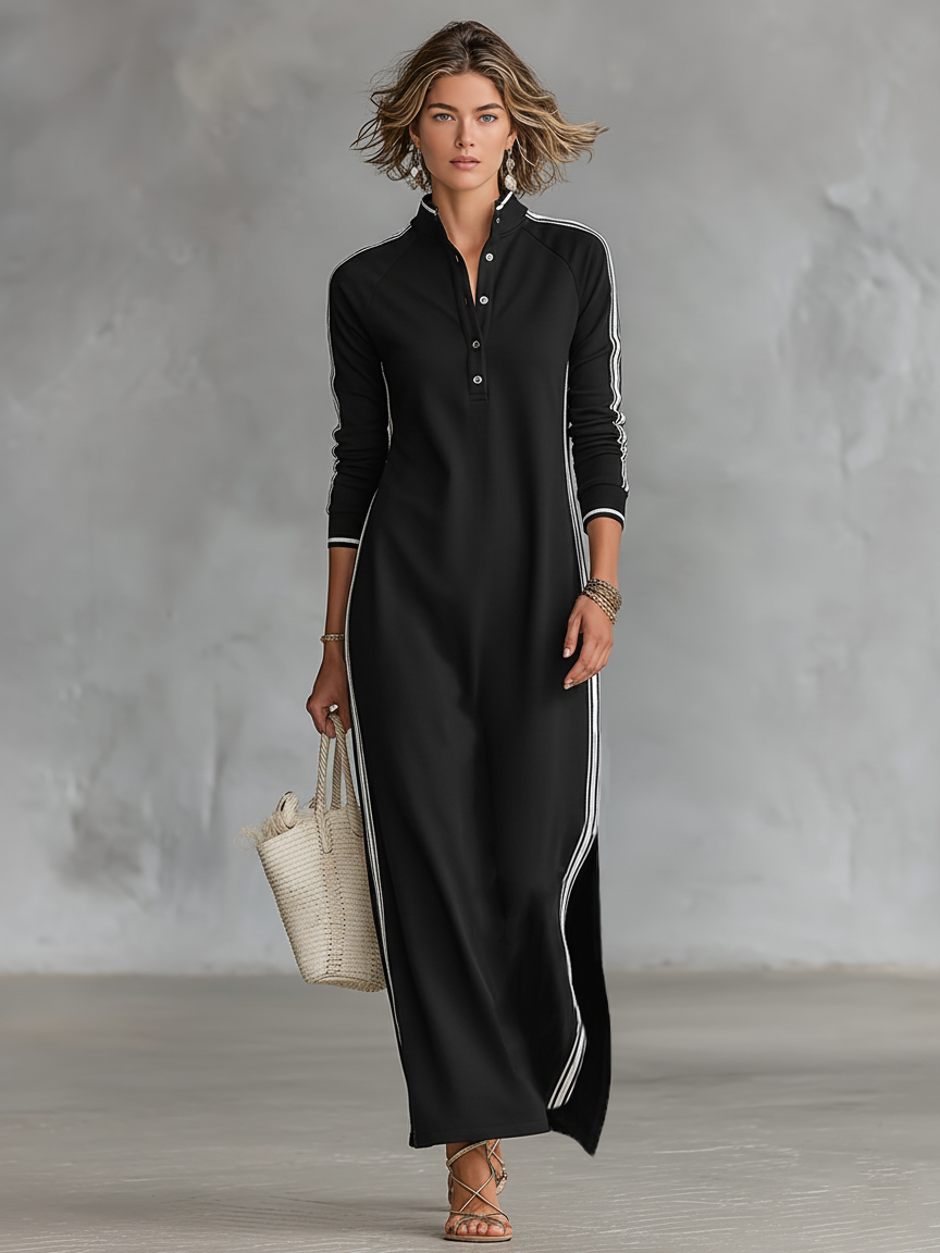 Rachel | Button-Down Maxi Dress