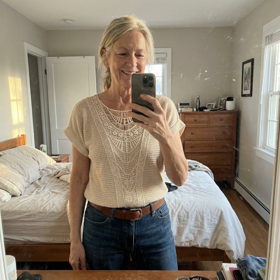Clara | Crochet-Detail Boho Top