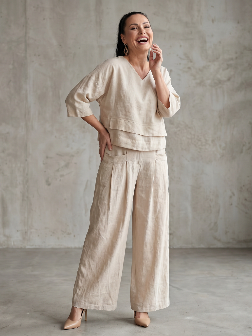 River | Layered Wide-Leg Set