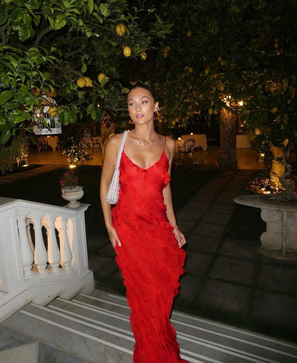 Eila | Ruffled Maxi Dress
