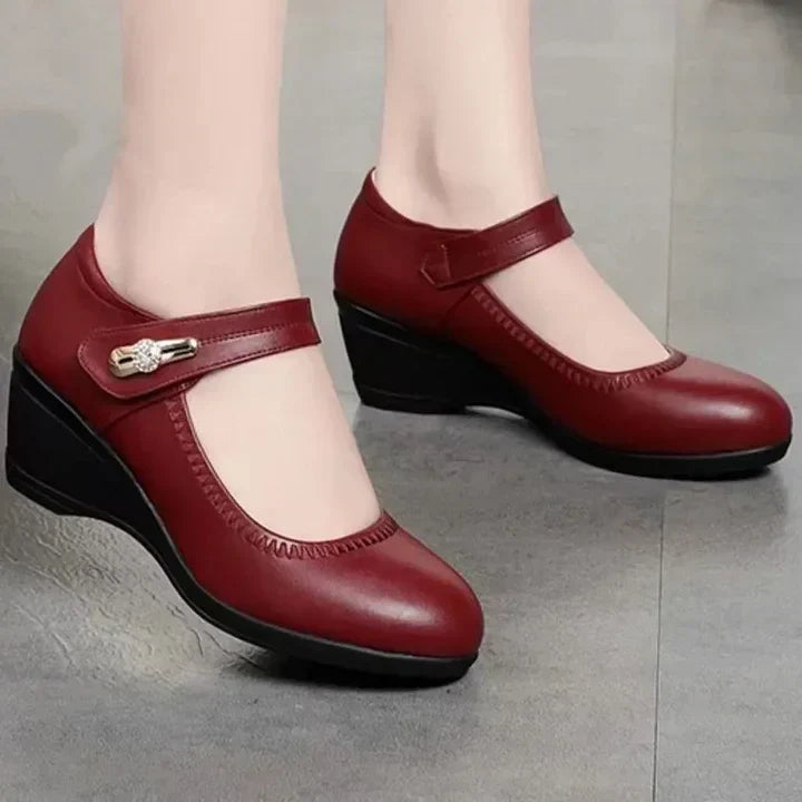 Lydia | Elegant Mid-Heel Comfort Heels