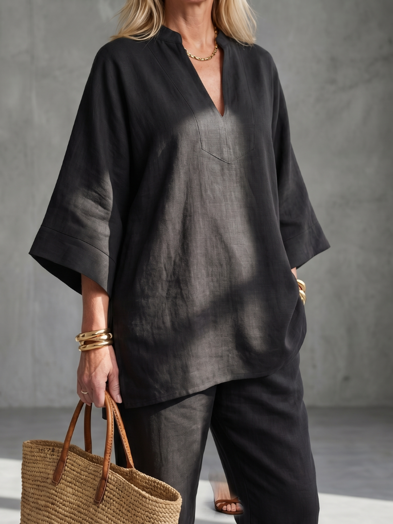 Georgiana | Gathered Trouser Set