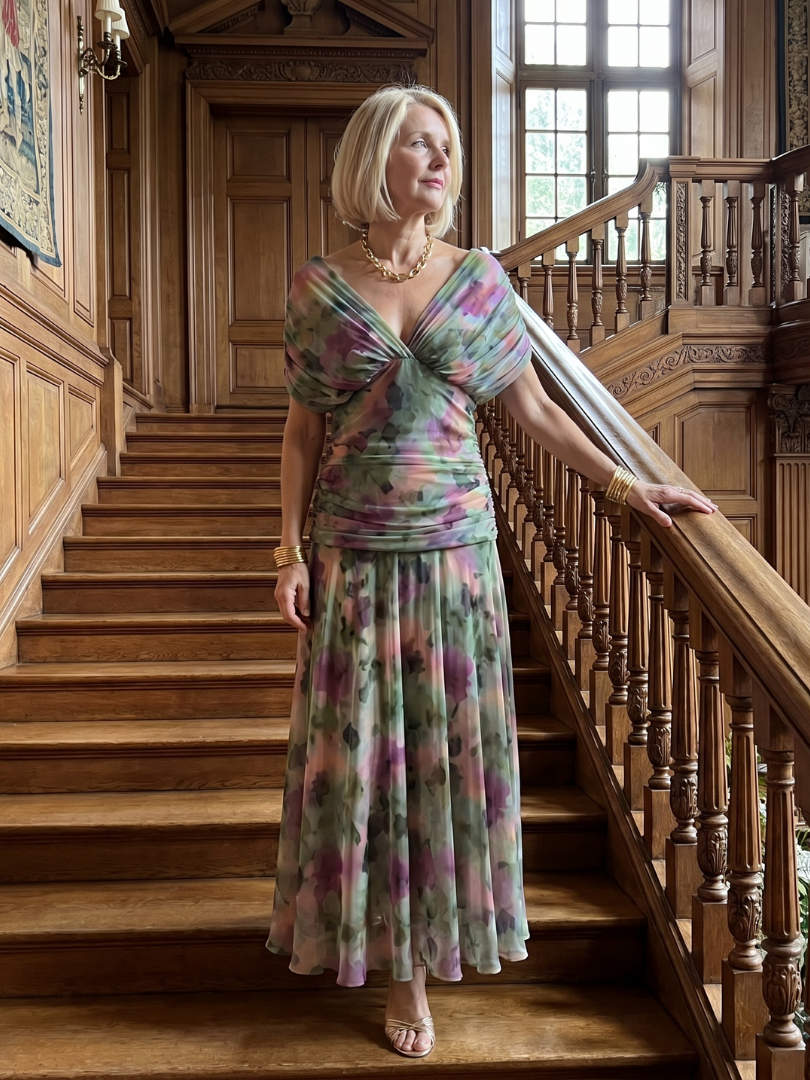 Olivia | Flow Midi Dress