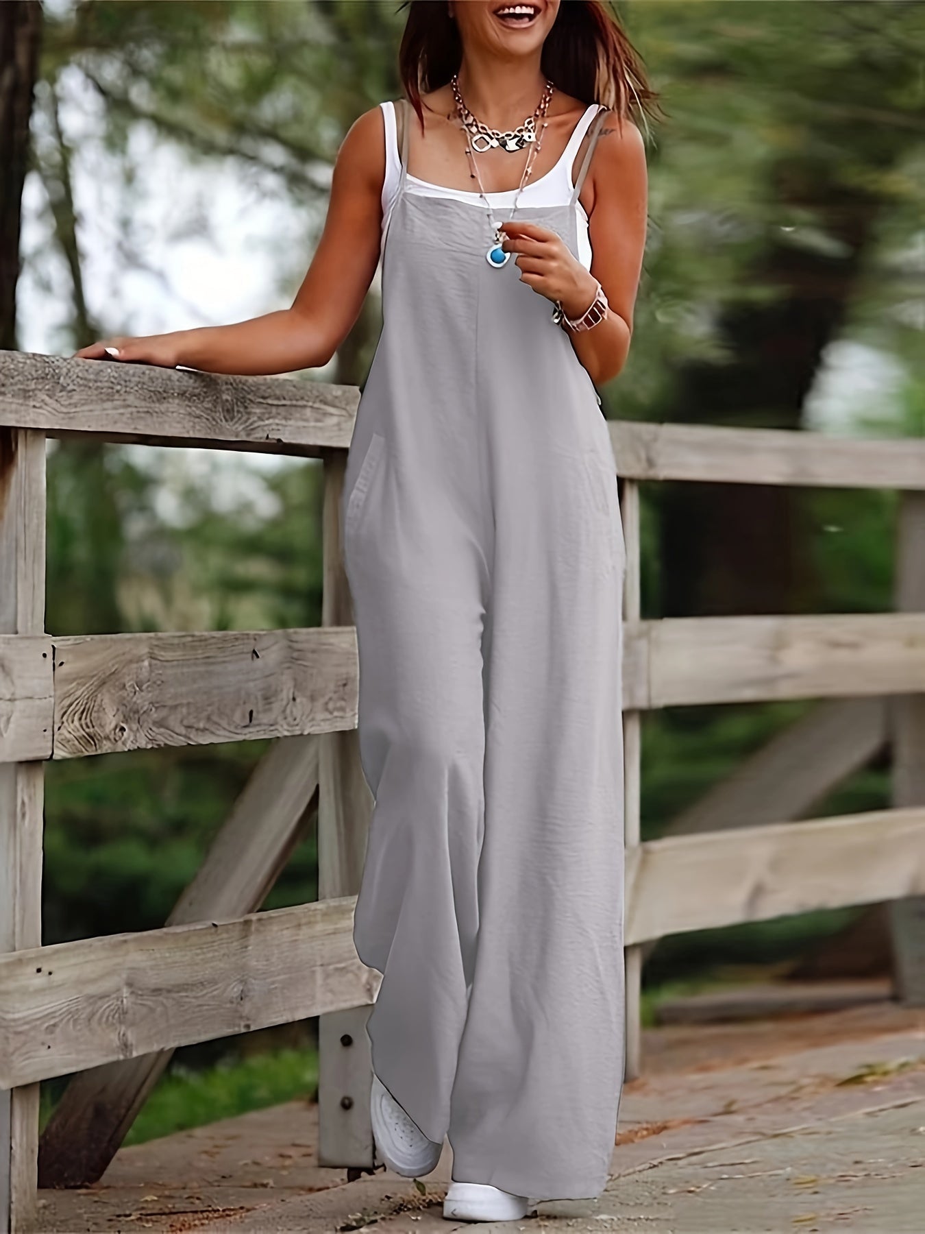 Eva | Sleeveless Jumpsuit