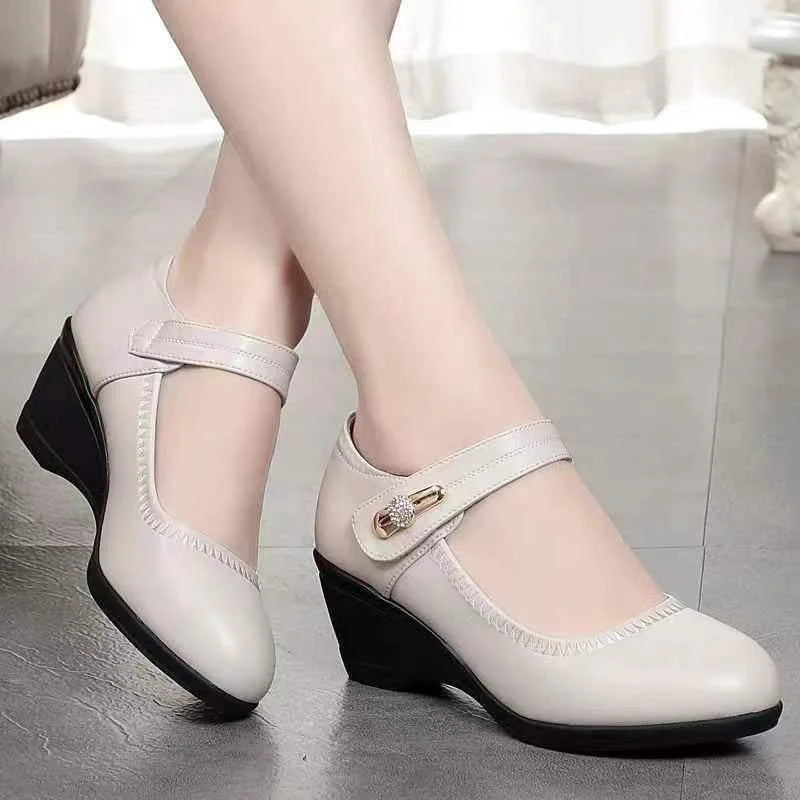 Lydia | Elegant Mid-Heel Comfort Heels