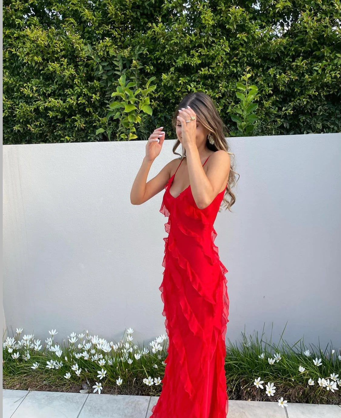 Eila | Ruffled Maxi Dress