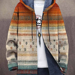 Ella art-inspired hoodie for women with vibrant printed design